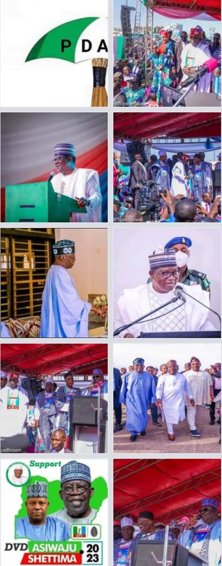 2023: Tinubu, APC gone as Top Presidential Campaign Council Member DUMPS Party.