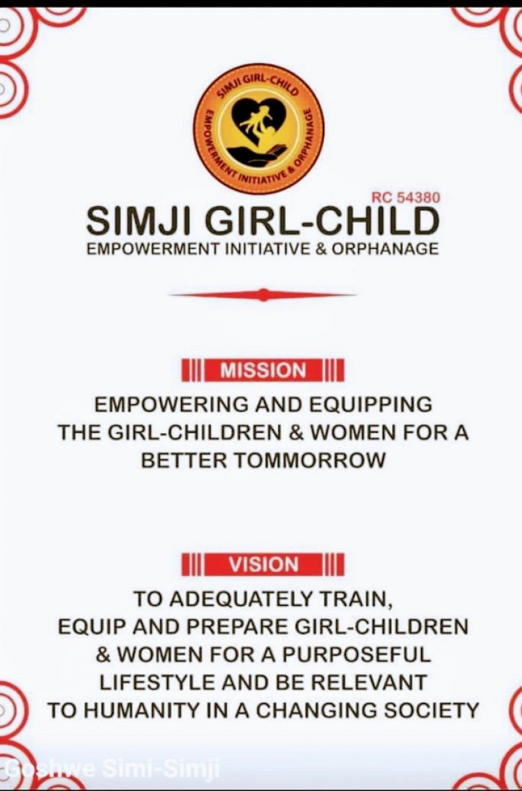 Simji Girl Child Empowerment Innitiative Orphanage SGEIO felicitates with believers over Christ resurrection, Prays success upon their partners..