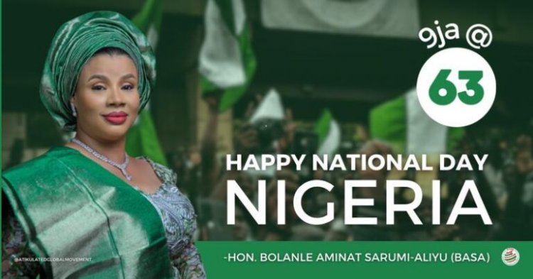 Nigeria's 63 Independence: Bassa sents strong message, calls for unity amongst citizens to achieve country's dream.